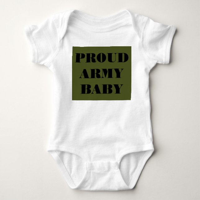 Spädbarnshökararmé Baby Tröja (Framsida)