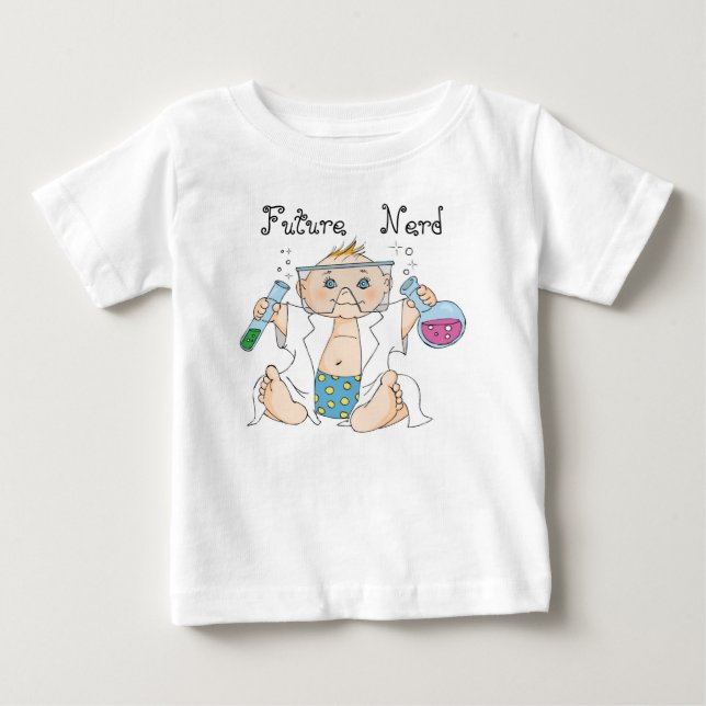 Spädbarnskjorta/framtida nöd/pojke tee (Framsida)