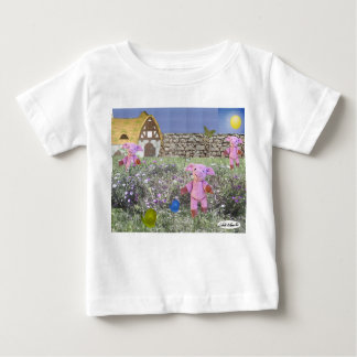 Spädbarnskjortan för tre lite grisar tröja