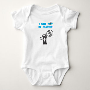 Spädbarnskötare/baby-kroppsdräkt - ingen nappar! tee shirt