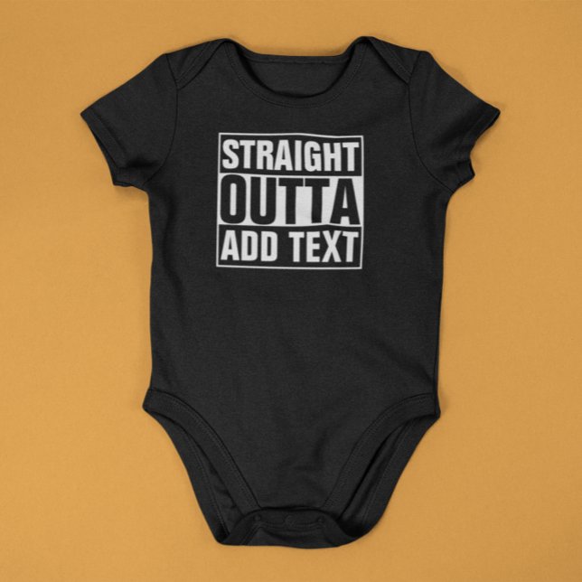 Spädbarnsläkare - RAKT OUTTA Skapar dig själv T-shirt (Skapare uppladdad)