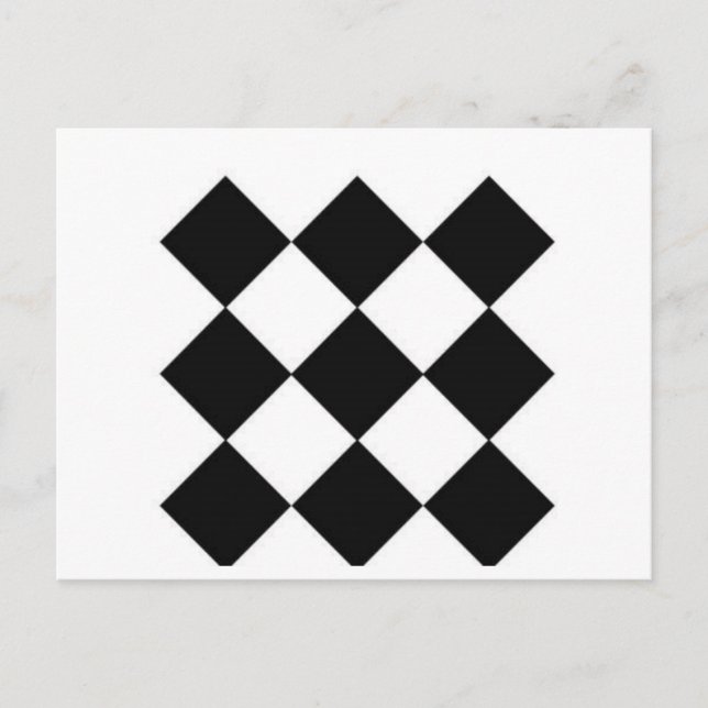 Spädbarnslig visuell stimulering vykort (Framsida)