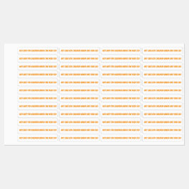 Spädbarnsvarning Honungsburklock Säkerhet Klistermärke