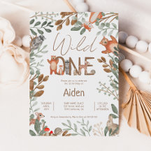 Spädda skogsdjur i grönt skogsbruk 1:a födelsedag