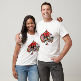 Spade - Las Vegas-uppspelningskortform T-Shirt