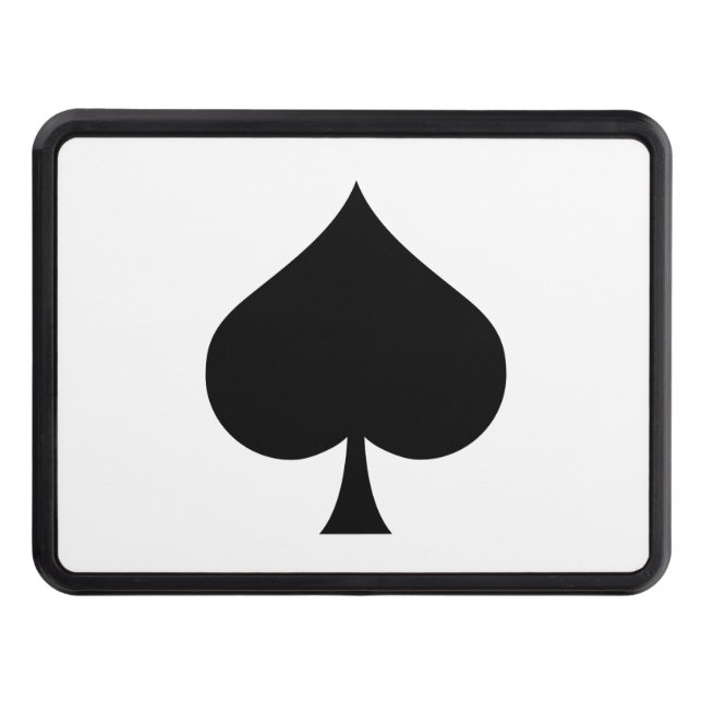 Spade symbol skydd för dragkrok (Framsidan)