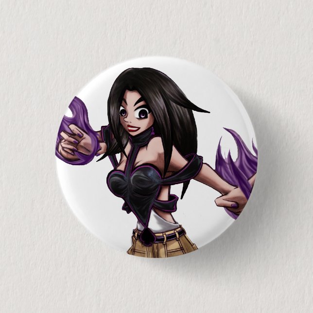 SPADEkortkortet knäppas (vit) Knapp (Framsida)