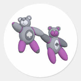 Spadelns Ace Runt Klistermärke