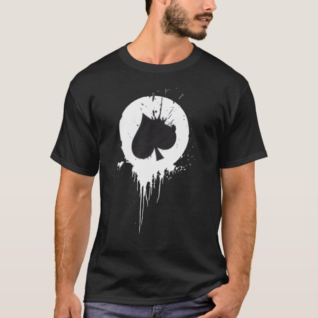 spadens hjärta t shirt (Framsida)