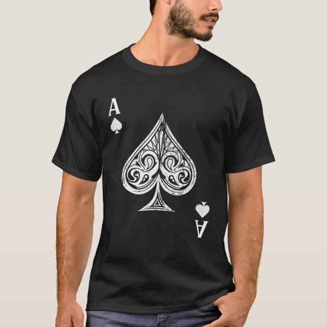 Spader Ace T Shirt (Framsida)