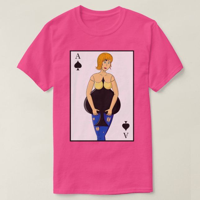 Spader Ace T Shirt (Design framsida)