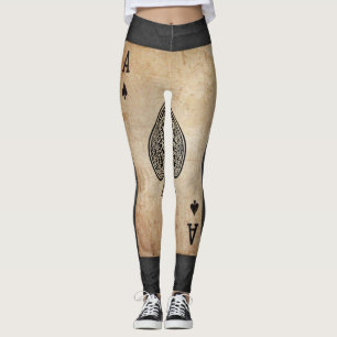 Spader dekorativ kudde leggings