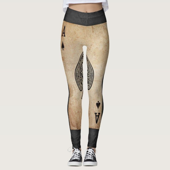 Spader dekorativ kudde leggings (Framsida)