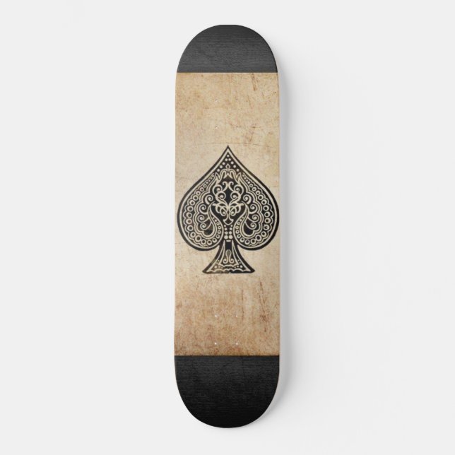 Spader dekorativ kudde mini skateboard bräda 18,5 cm (Framsida)
