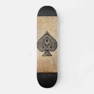 Spader dekorativ kudde mini skateboard bräda 18,5 cm