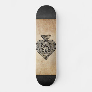 Spader dekorativ kudde mini skateboard bräda 18,5 cm