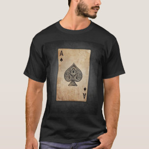 Spader dekorativ kudde t shirt
