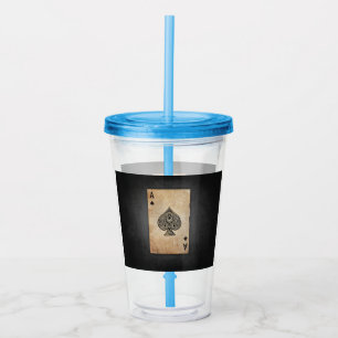 Spader dekorativ kudde take away mugg
