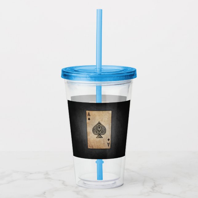 Spader dekorativ kudde take away mugg (Framsida)