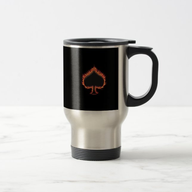 Spader Flammor Resemugg (Höger)