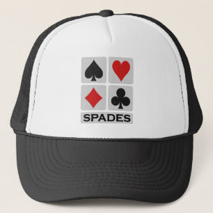 Spader hat - välj färg truckerkeps