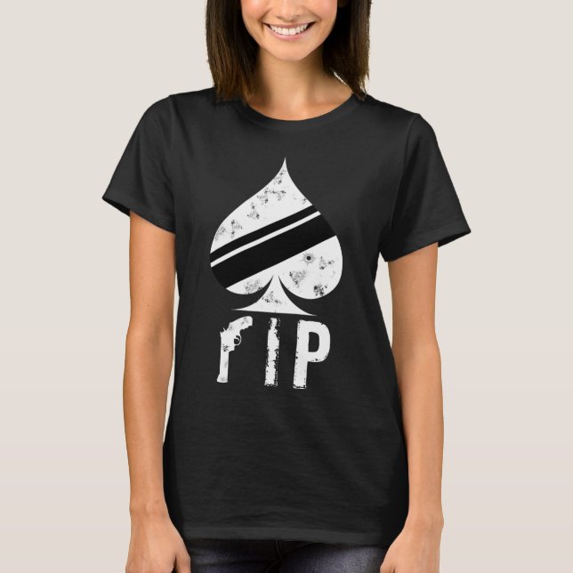 Spader rolig dataspelare  t shirt (Framsida)