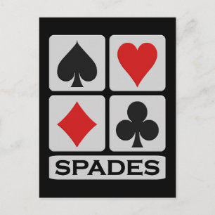 Spader vykort