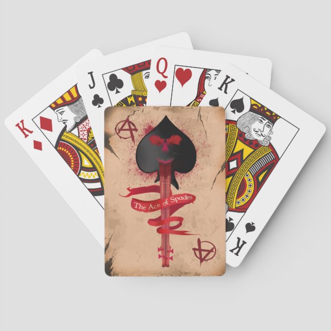 Spadernas Ace Casinokort (Baksidan)