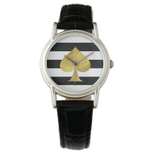 Spadernas guldoljekatset armbandsur