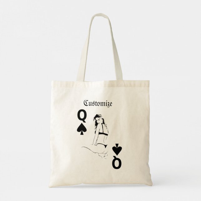 Spades Bikini Girl Thunder_Cove Tygkasse (Baksida)