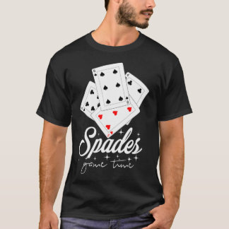 Spades Card Game Time T Shirt