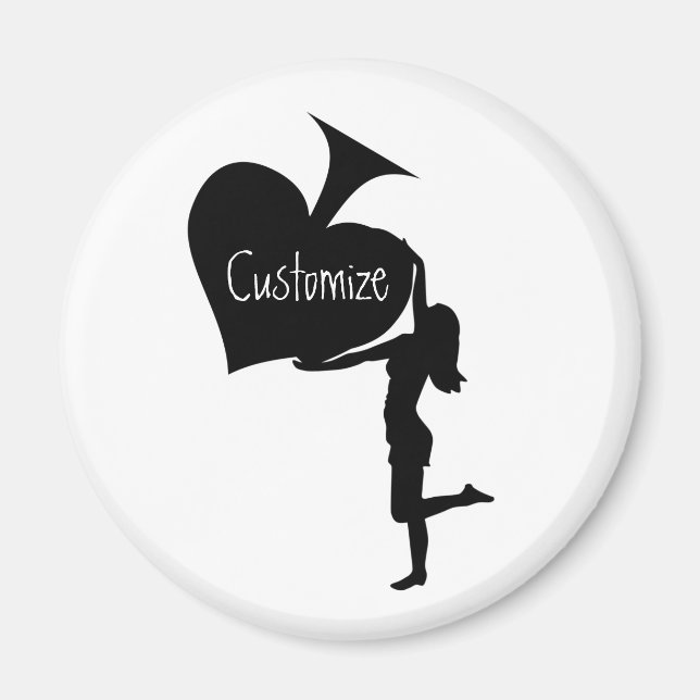 Spades Holding Black Ace Thunder_Cove Magnet (Framsidan)