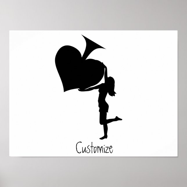 Spades Holding Black Ace Thunder_Cove Poster (Framsidan)