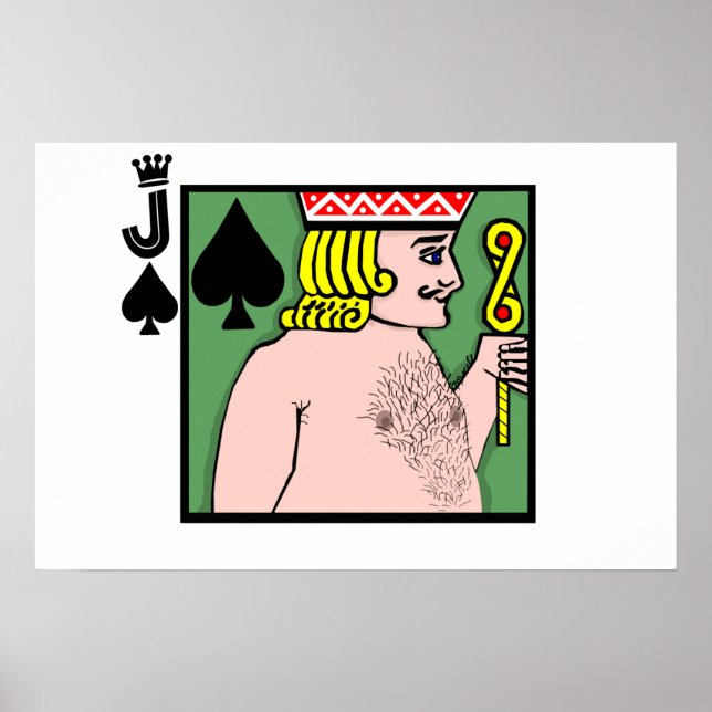 Spades Jack för remsor Poster (Framsidan)