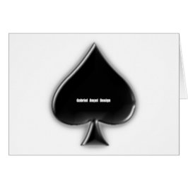 Spades Kostym Hälsningskort