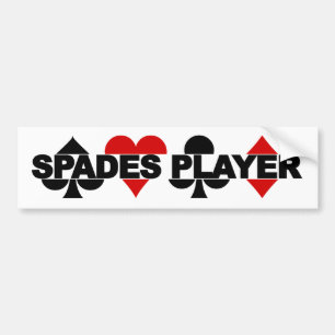Spades Player-bildekal Bildekal