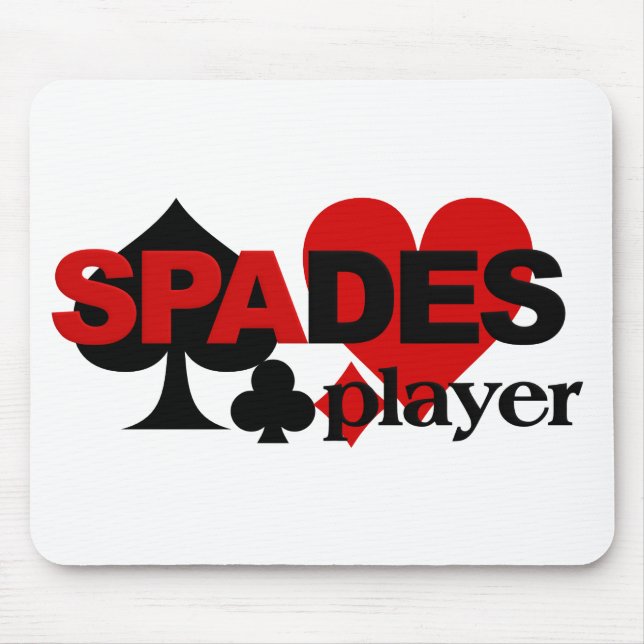 Spades Player mousepad Musmatta (Framsidan)