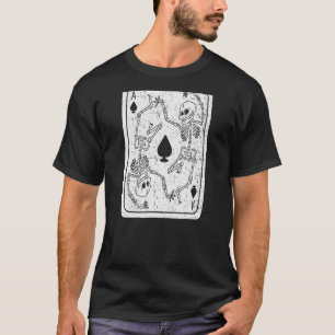 Spades Skeleton Grunge Punk Satanic Wi T Shirt