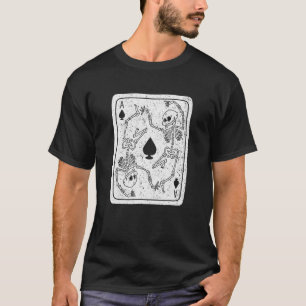 Spades Skeleton Grunge Punk Satanic Wi T Shirt
