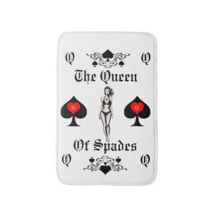 Spades Tarot Card Thunder_Cove Badrumsmatta
