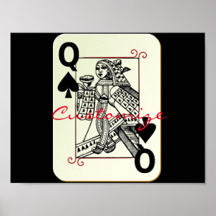 Spades Thunder_Cove-drottning Poster