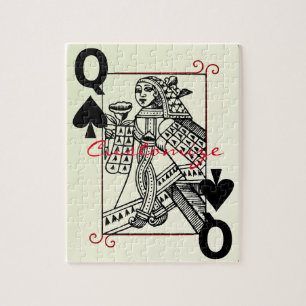 Spades Thunder_Cove-drottning Pussel