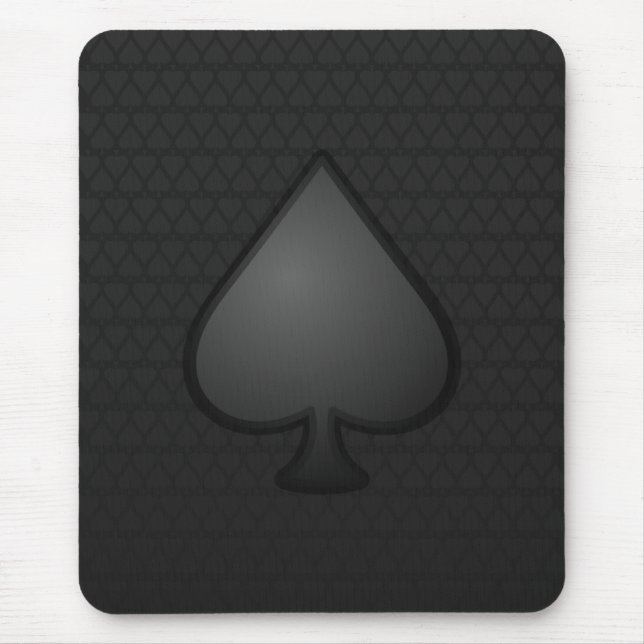 Spadesymbol Mousepad Musmatta (Framsidan)