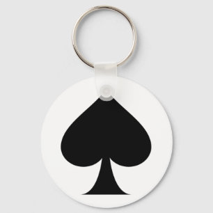 Spadesymbol Nyckelring