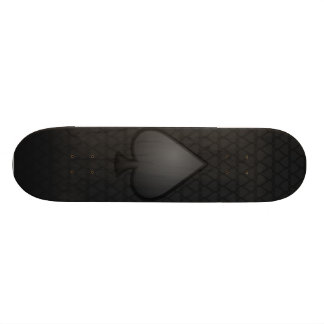 SpadesymbolSkateboard Old School Skateboard Bräda 21,6 Cm