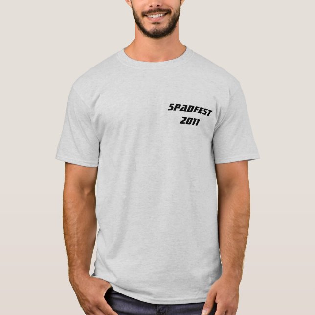 Spadfest T-tröja 2011 Tee (Framsida)