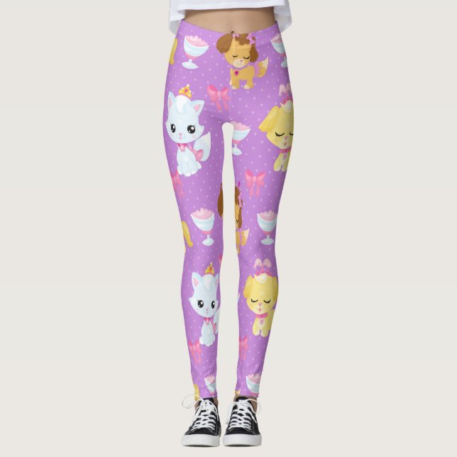 Spädgrisar, baljväxter leggings (Framsida)