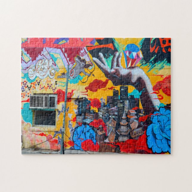 Spadina Culture Art Toronto. Pussel (Horisontell)