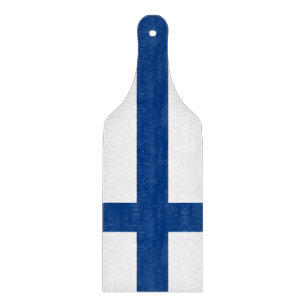 Spadlar av glas med flagga av Finland