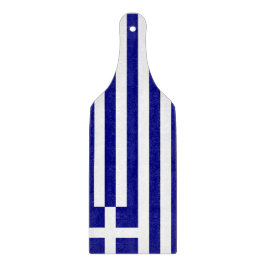 Spadlar av glas med flagga av Grekland